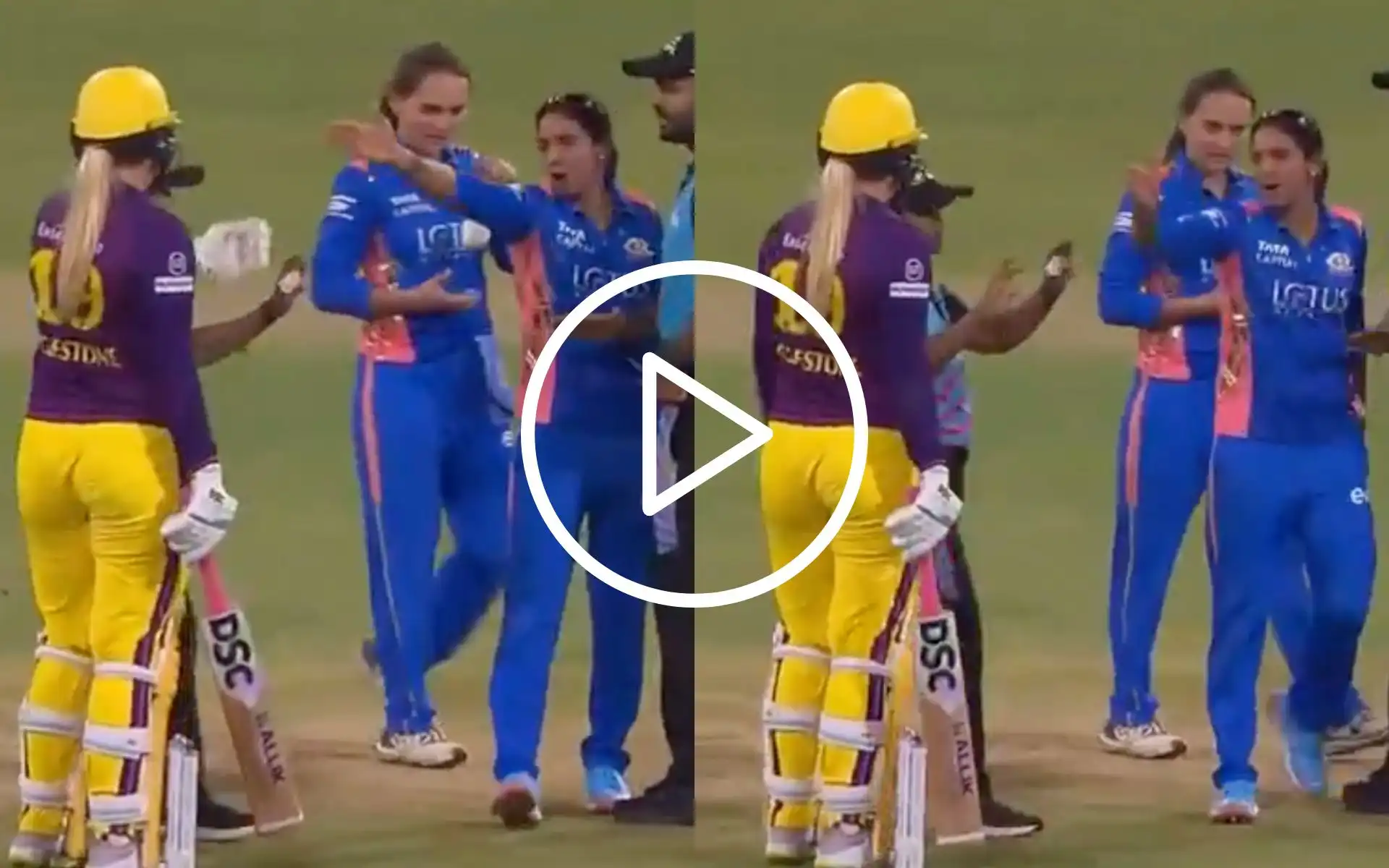 [Watch] Big Fight In WPL As Harmanpreet Kaur Points Finger At Sophie Ecclestone